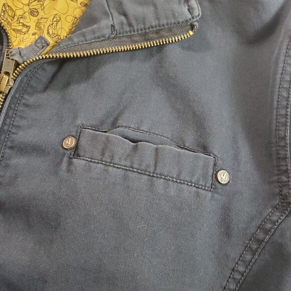 Levis Sykes jacket Womens XXL Gray Coat Zipper - Picture 3 of 12